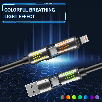 240W 4-in-1 USB-C Cable