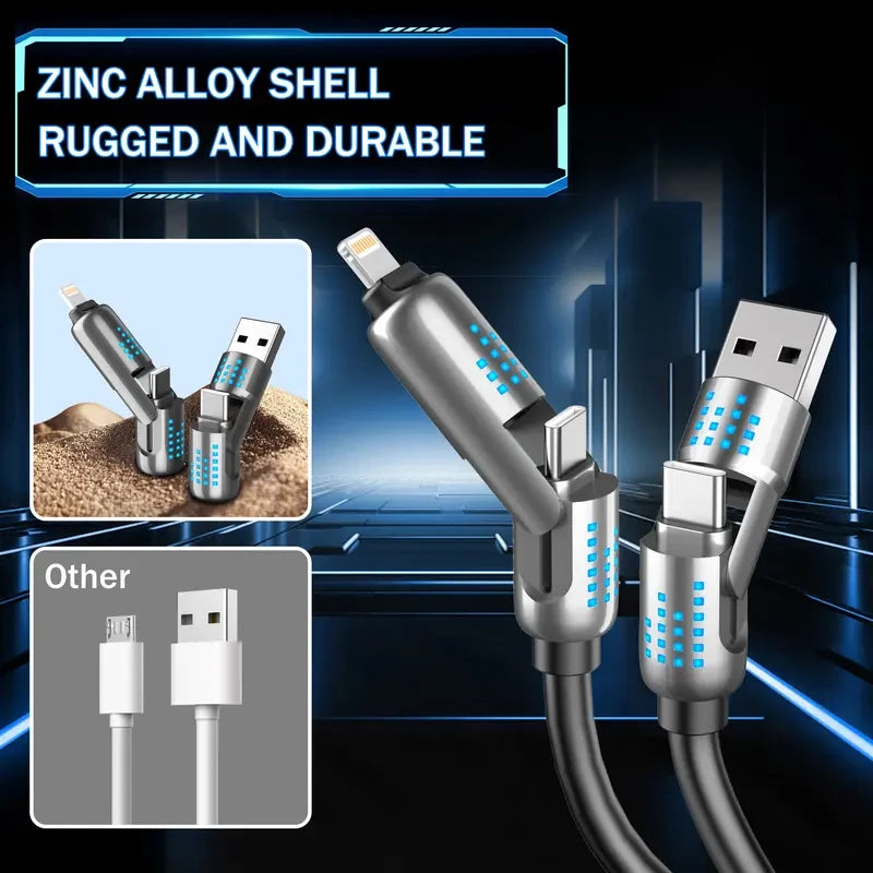 240W 4-in-1 USB-C Cable